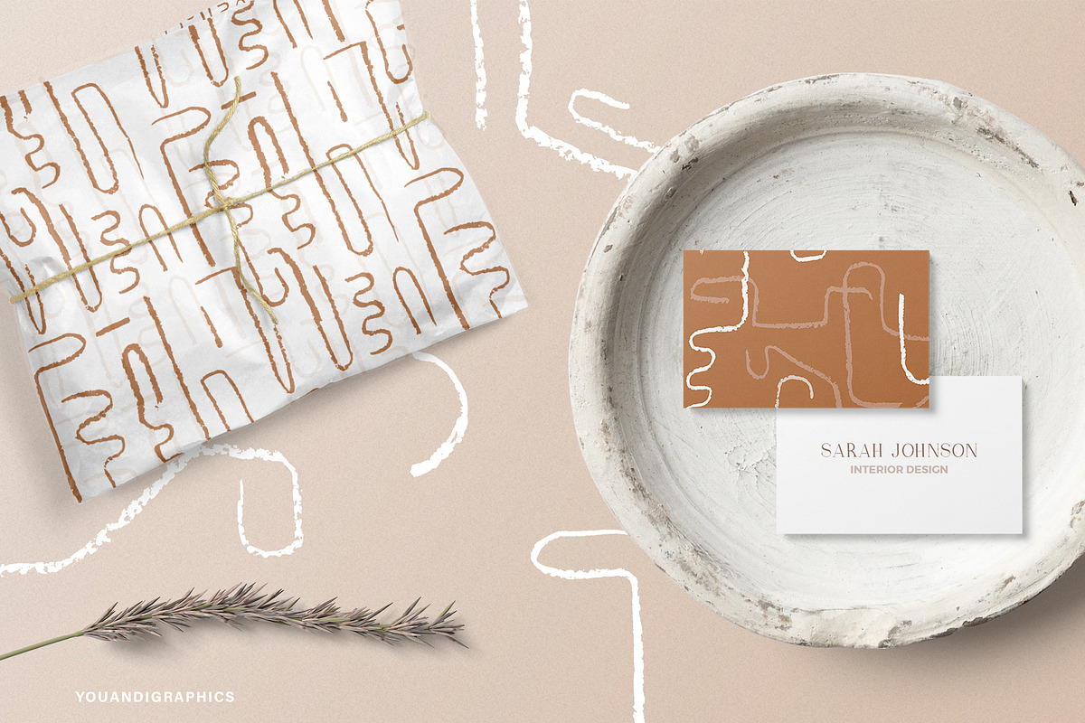 Abstract Boho Patterns, a Pattern Graphic by Youandigraphics (Photo 4 of 16)