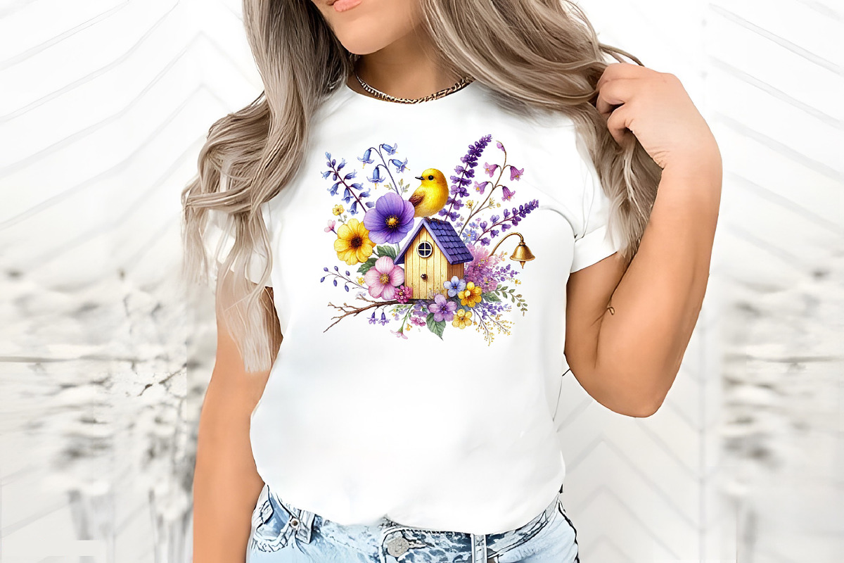 Spring garden sublimation clipart, an Illustration by RobertsArt (Photo 5 of 7)
