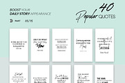 Instagram Stories Quote, a Social Media Template by Eviory (Thumbnail 15 of 31)