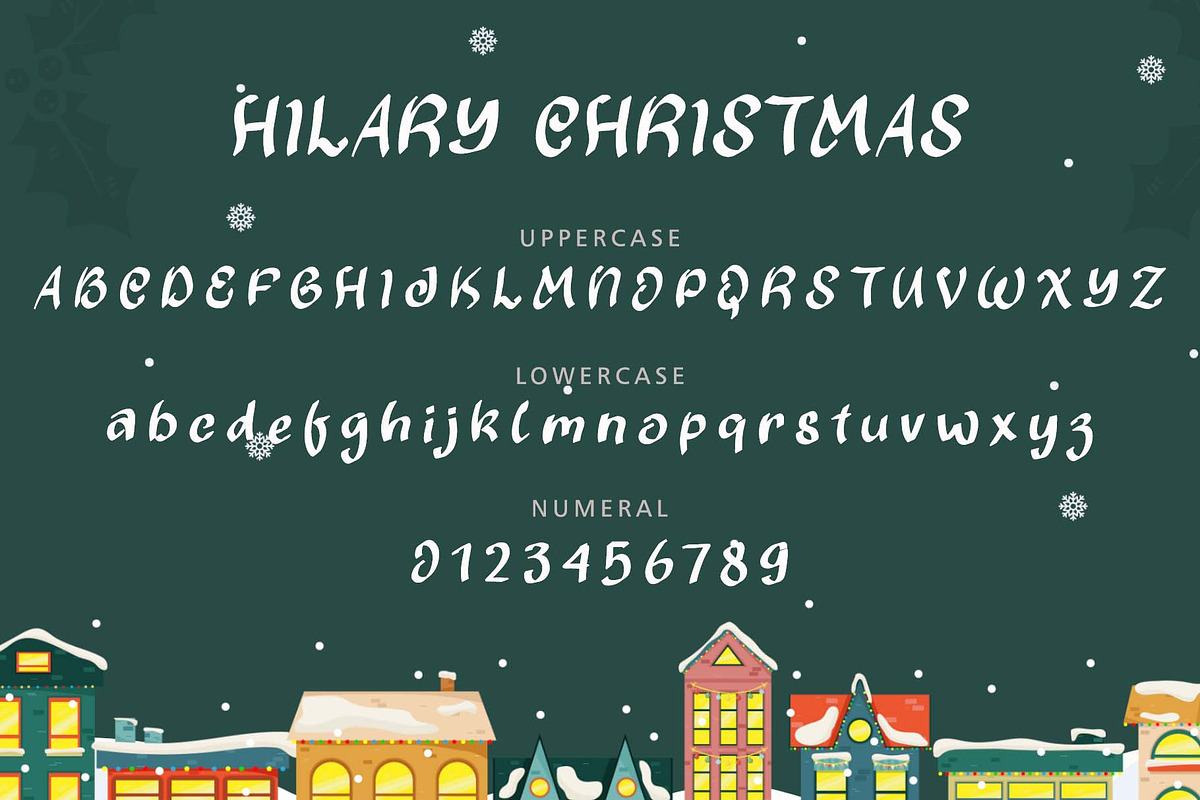 Hilary Christmas, a Blackletter Font by Yoga Letter (Photo 5 of 6)