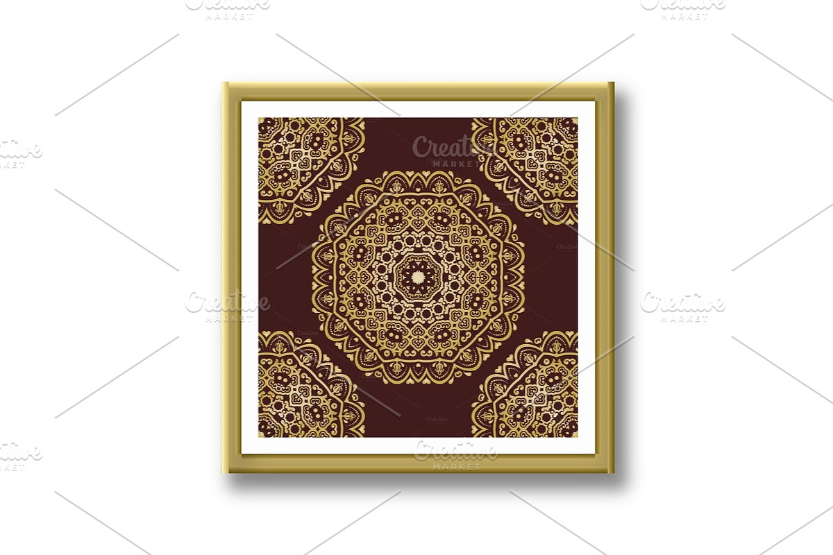Damask Seamless Vector Pattern, a Pattern Graphic by FineArtStudio (Photo 3 of 3)