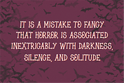 Hell O Ween, a Serif Font by Forberas Club (Thumbnail 5 of 8)