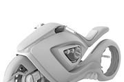 Sport bike futuristic concept, a Cars & Vehicle 3D Model by konstantin.ermolaev (Thumbnail 6 of 12)