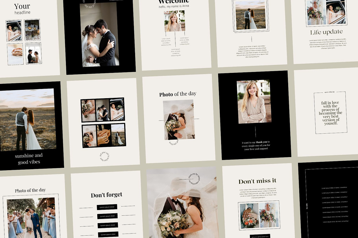 Instagram Post Template Photography, a Social Media Template by Visulize Design Studio (Photo 2 of 4)