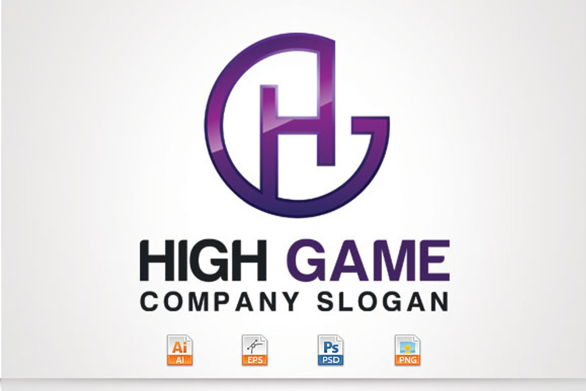 H,G Letter Logo, a Branding & Logo Template by stock6design (Photo 1 of 5)