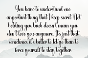Something | Script Font, a Handwritten Font by Scratchones (Thumbnail 6 of 8)
