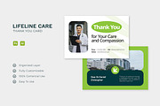 Lifeline Care -  Thank You Card, a Card Template by Esensifiksi.studio (Thumbnail 2 of 3)