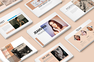 Jeanvina_Powerpoint Template