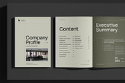 Modern Company Profile, a Brochure Template by Neermana (Thumbnail 2 of 12)