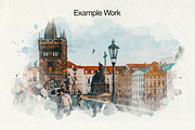 Watercolor Stamp Photoshop Brushes, a Brush Add-On by INTENTFX (Thumbnail 11 of 11)