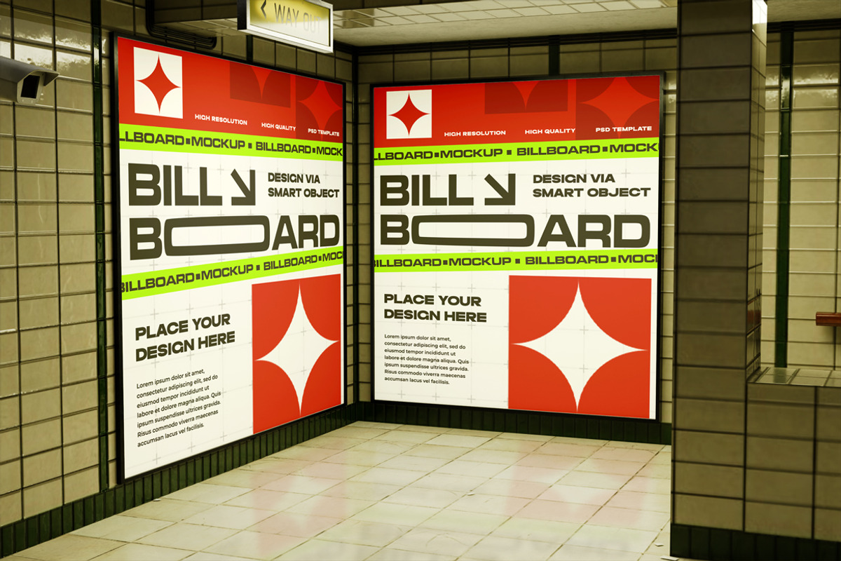 Billboard Mockups, a Product Mockup by Mockupnine (Photo 2 of 7)