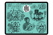Bundle Prison&CriminalTattoos-Stamps, a Brush Add-On by LA Studio Sthlm (Thumbnail 4 of 13)
