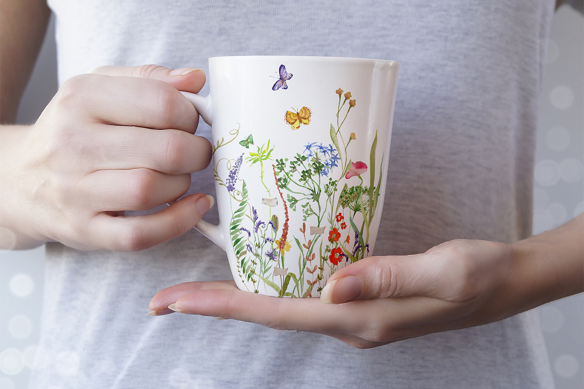 Nature Collection watercolour flower, a Decorative Illustration by ElenazlataArt (Photo 7 of 8)