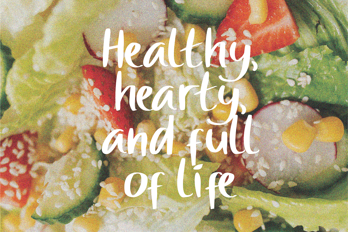 Green Salad Playful Font, a Handwritten Font by Berdansabersama (Photo 6 of 8)