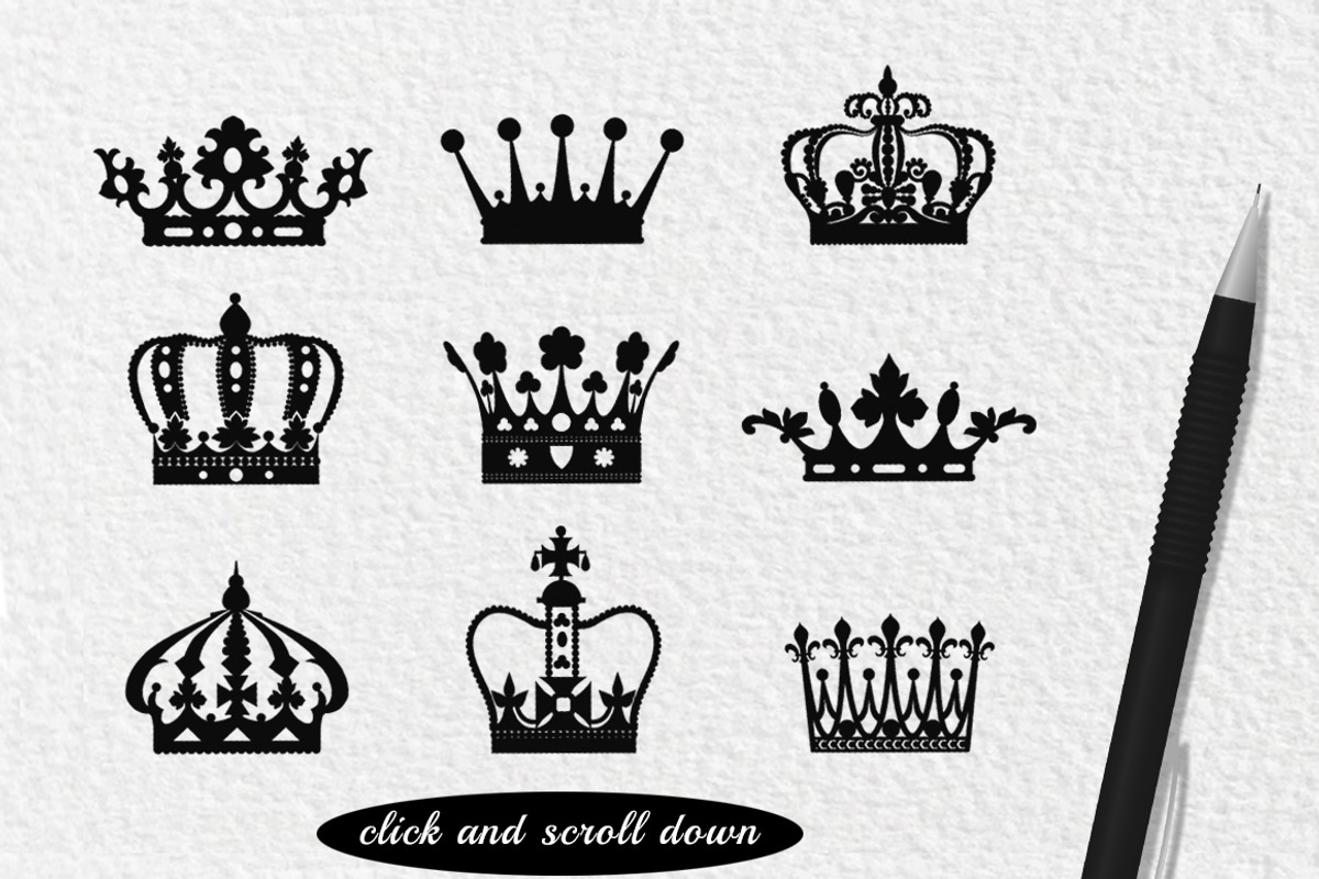 Decorative design elements and crows, an Object Graphic by Holovei (Photo 3 of 6)