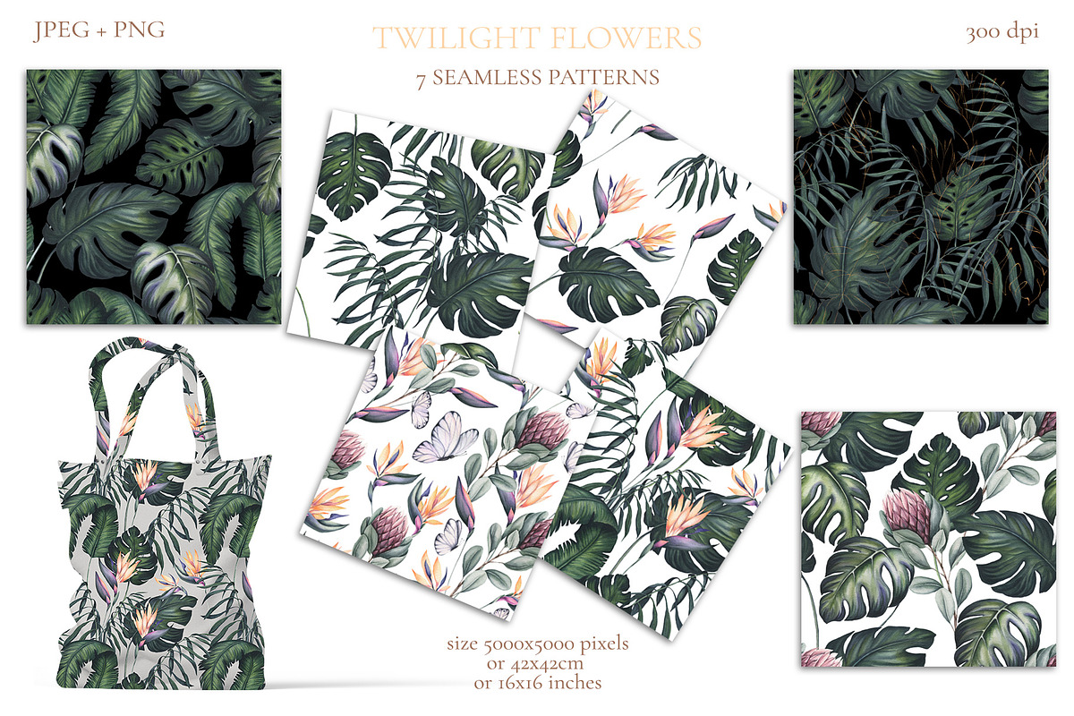 Twilight Flowers, an Illustration by Salted Galaxy (Photo 11 of 13)