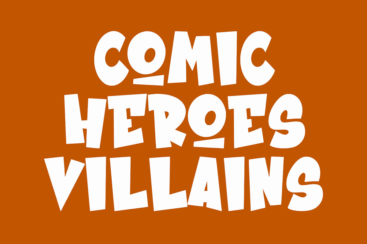 Boonzy Comic Display Font, a Sans Serif Font by Maulana Creative