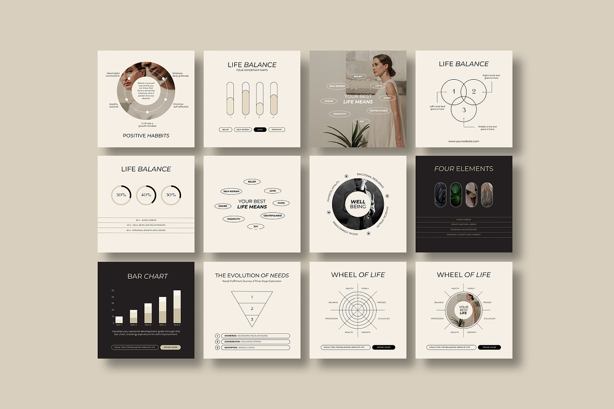 Master Coach Instagram Post Template, a Social Media Template by Mirazz (Photo 8 of 8)