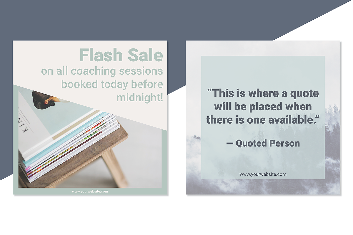 Clean and Minimal Instagram Posts, a Social Media Template by Hunt Family Design (Photo 7 of 7)