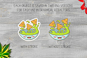 Kawaii Mexican Food, a Food Illustration by Boo Guevara Shop (Thumbnail 2 of 4)