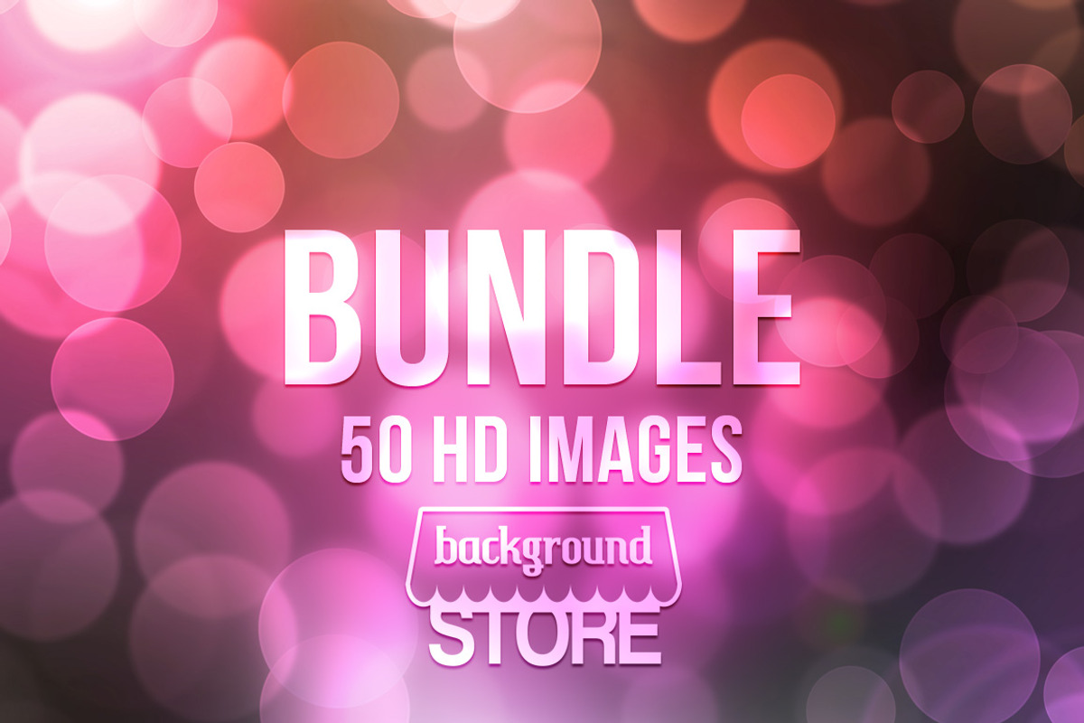 50 Bokeh Backdrops Bundle