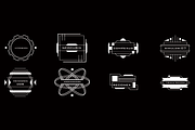 16 Sci-Fi Tech Space Logos, an Object Graphic by ELU LABS (Thumbnail 3 of 3)