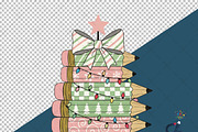 Christmas Teacher Custom Design Png, an Illustration by Creative Art (Thumbnail 6 of 6)