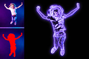 Neon Photo Painting Photoshop Action, an Action Add-On by MRI STUDIO (Thumbnail 12 of 17)