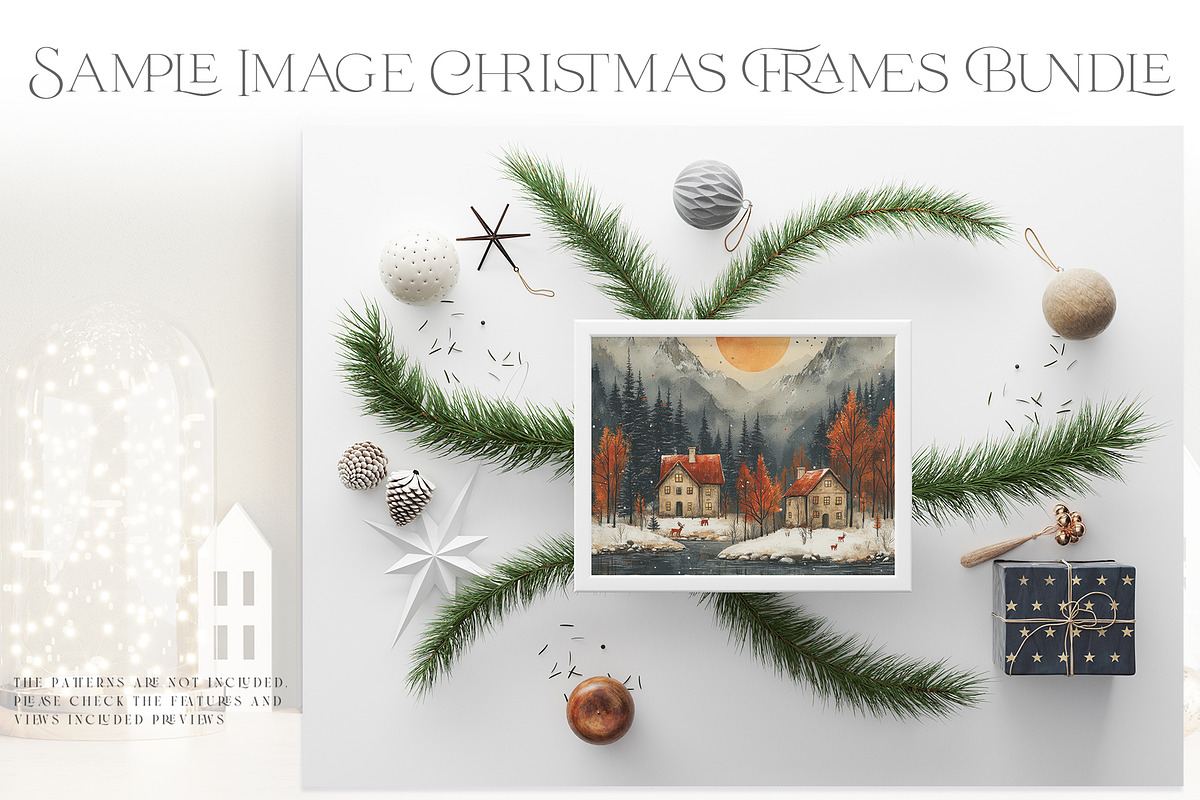 Christmas Frame Bundle - 140 Mockups, a Mockup by mock-ups (Photo 17 of 22)