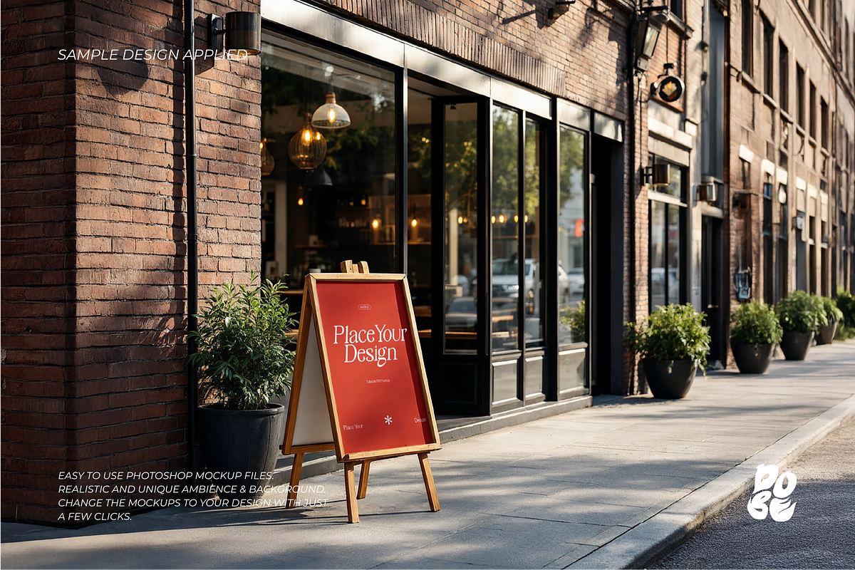 Outdoor Signature Mockup Set - Vol 2, a Household Mockup by DOBE Studio (Photo 4 of 7)