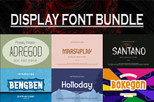 DISPLAY FONT BUNDLE