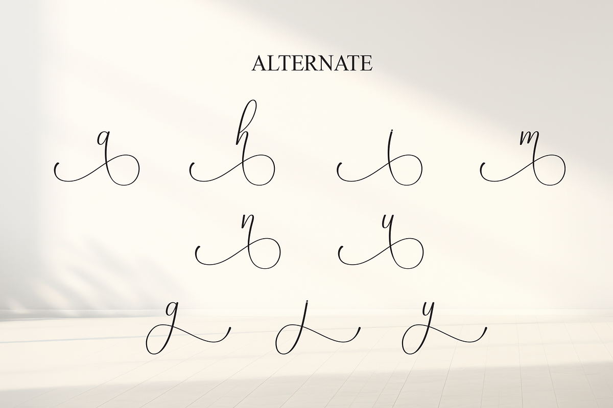 Fallen Angel | Script Font, a Handwritten Font by Scratchones (Photo 8 of 9)
