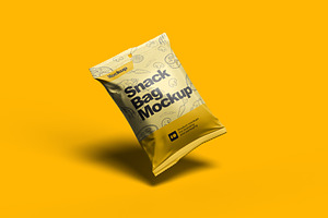 Snack Bag Mockup