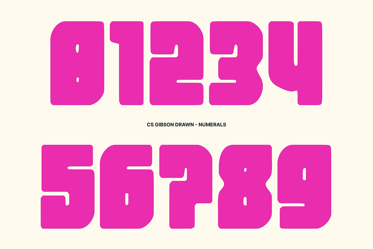 CS Gibson Drawn, a Sans Serif Font by Craft Supply Co. (Photo 3 of 8)