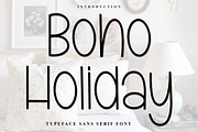 Boho Holiday, a Sans Serif Font by FreshTypeINK (Thumbnail 1 of 7)
