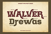 WOLFSBURG, a Slab Serif Font by Umitype (Thumbnail 5 of 10)