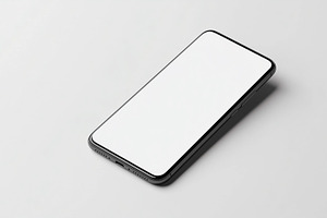 Modern smartphone on white, a Technology Photo by MistyDay