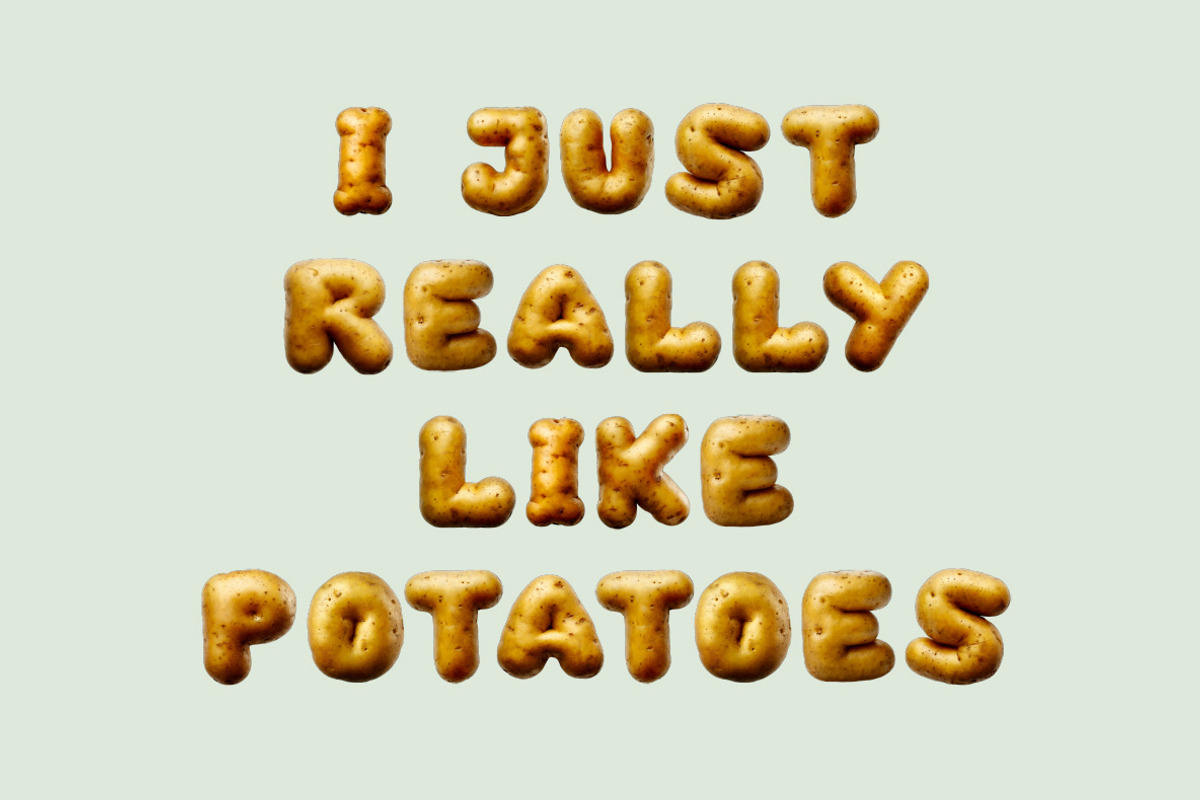 Potato Font, a Handwritten Font by Handmadefont (Photo 4 of 10)