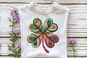 St Patrick's Day Crochet Brushstroke, an Illustration by CraftArtStudio (Thumbnail 3 of 4)