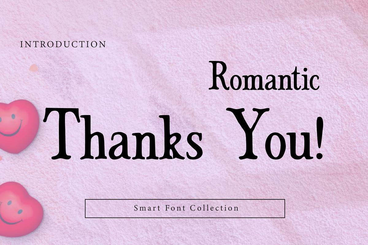 Romantic, a Sans Serif Font by Wow Magic (Photo 3 of 3)