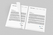 Corporate Letterhead 4 with MS Word, a Stationery Template by ND Design (Thumbnail 5 of 5)