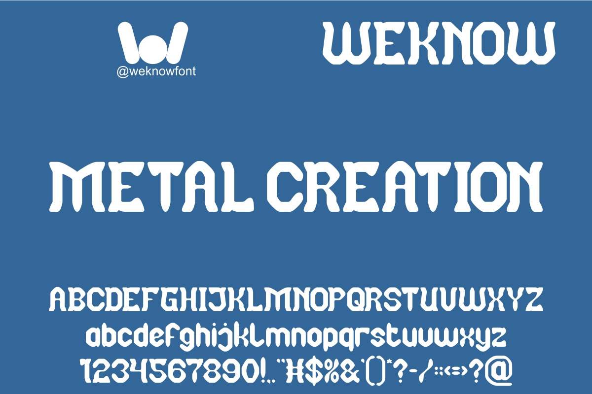 BLACKSMITH FONT, a Blackletter Font by weknow (Photo 4 of 8)