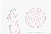 Cottagecore floral patterns pack, an Illustration by nathalieclaire (Thumbnail 8 of 13)
