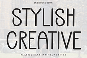 Stylish Creative, a Sans Serif Font by InermediaSTUDIO (Thumbnail 1 of 8)