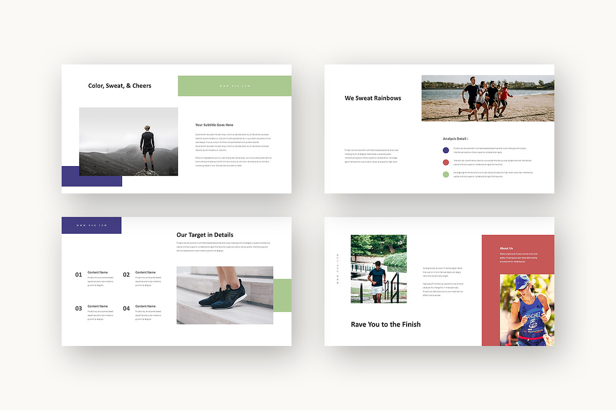 Ruq : Marathon Event Powerpoint, a Presentation Template by Punkl Camp (Photo 7 of 16)