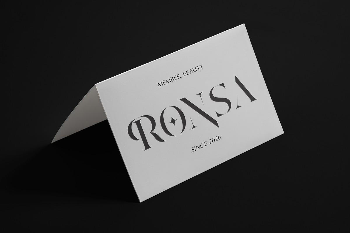 Neilora - Elegant Stencil Serif Font, a Serif Font by Flawless And Co (Photo 4 of 10)