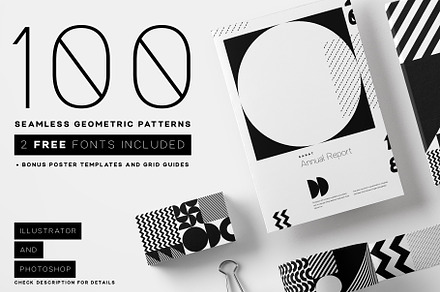 Seamless Geometric Patterns Bundle