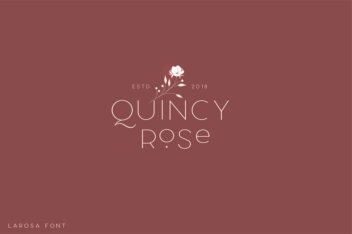 Larosa Sans Elegant Typeface, a Sans Serif Font by Kaligra.co (Photo 9 of 22)