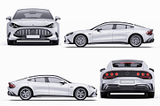 2027 Sport Performance Coupe Set, an Advertising Mockup by Halal Graphic Studio (Thumbnail 11 of 12)