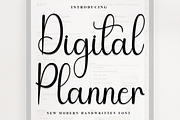 Digital Smart, a Handwritten Font by InermediaSTUDIO (Thumbnail 1 of 8)